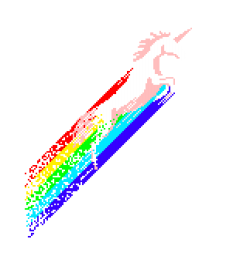 pixel unicorn